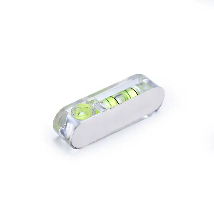 Niveau à bulle en acrylique Mini niveau à bulle niveau à bulle de type T pour outil d'instrument de