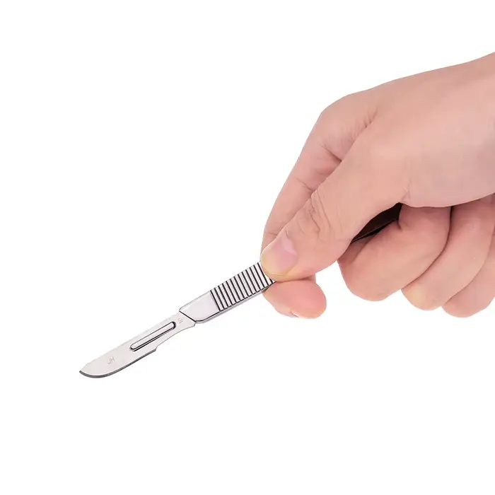 Scalpel générateur en acier au carbone avec poignée, outil de coupe pour bricolage, réparation PCB, 