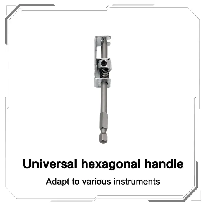 Embout de tournevis magnétique à tige hexagonale