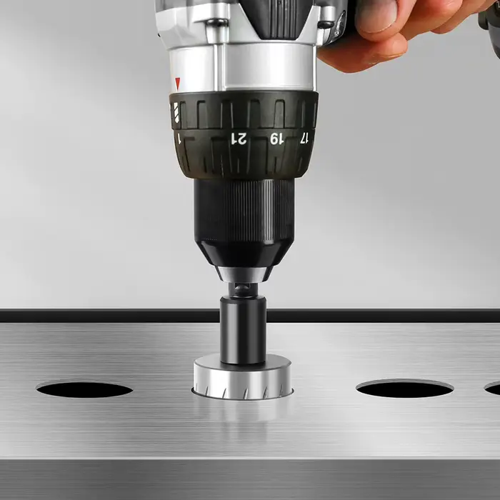 Ouvre-trou en acier rapide à tige hexagonale HSS, perçage et alésage de tôles de fer et de plaques d