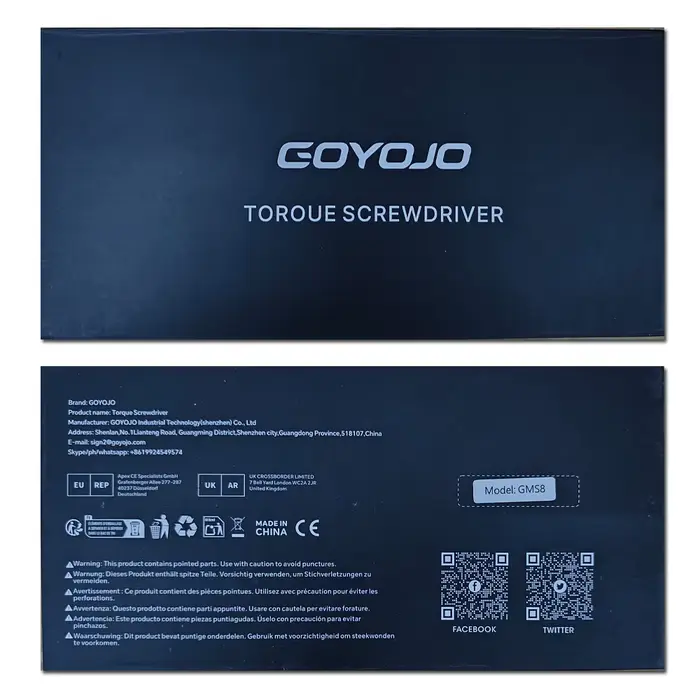 Tournevis dynamométrique numérique 7.08-70.8 lbs