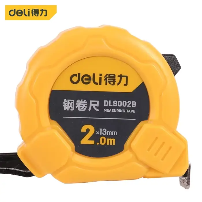 Deli – ruban à mesurer rétractable universel de 2m