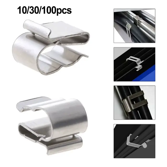Clips de fixation pour câbles de panneaux solaires