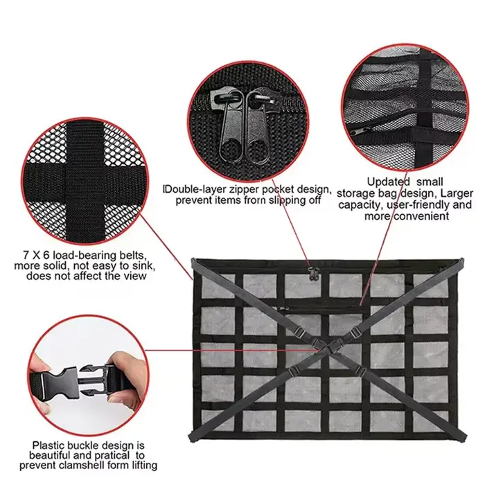 Sac de rangement universel pour plafond de voiture