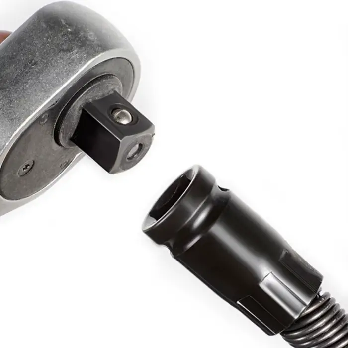 Clé à cliquet avec rallonge flexible de 1/2 pouce pour clé électrique