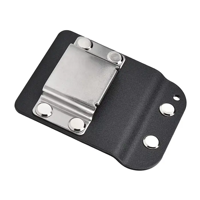 Support de ceinture de forage, robuste, à suspension rapide, crochet en acier inoxydable, pratique pour les outils électriques pour les ceintures maximales de 2 pouces