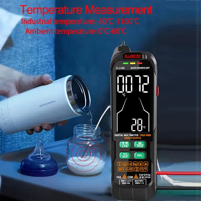 Multimètre numérique de Charge USB ZL128B