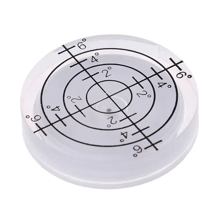 1 pièce de niveau à bulle universel de 32 mm, niveau à bulle de centrage, niveau à bulle, instrument de mesure circulaire, outil de mesure