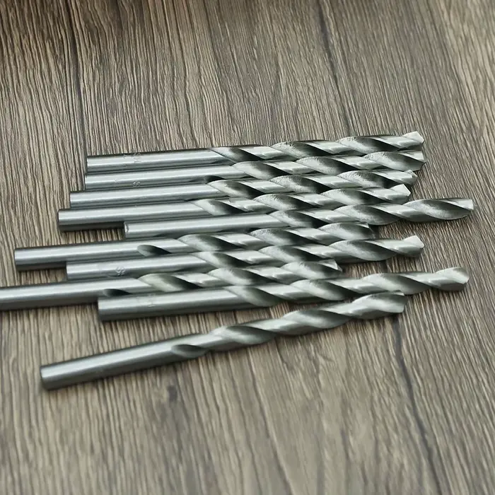 Jeu de forets hélicoïdaux en acier rapide, 10 pièces, outil de poinçonnage du métal, outils pour le