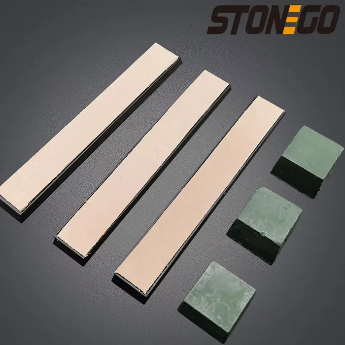 STONEGO couteau polissage aiguiseur affûtage cuir affûtage strop composé couteau de meulage pâte pol