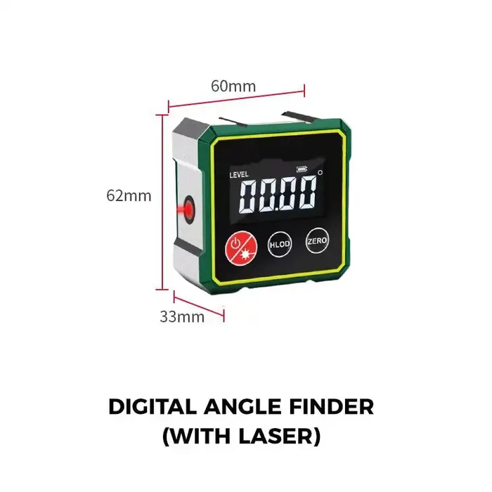 360 ° Rapporteur électronique LCD