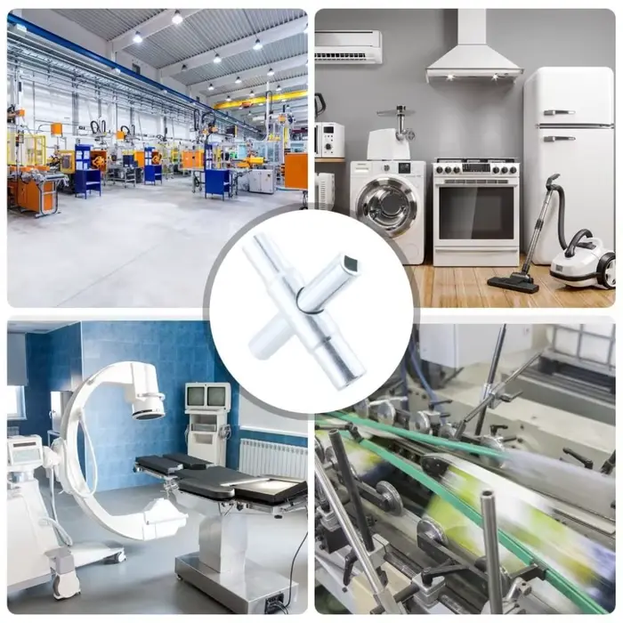 Clé multifonctionnelle 4-en-1 pour robinet