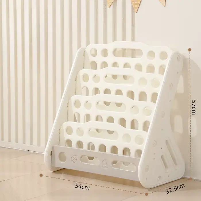 Étagère de rangement 2 en 1 pour enfants, armoire de rangement pour jouets, maison pour bébé, livres