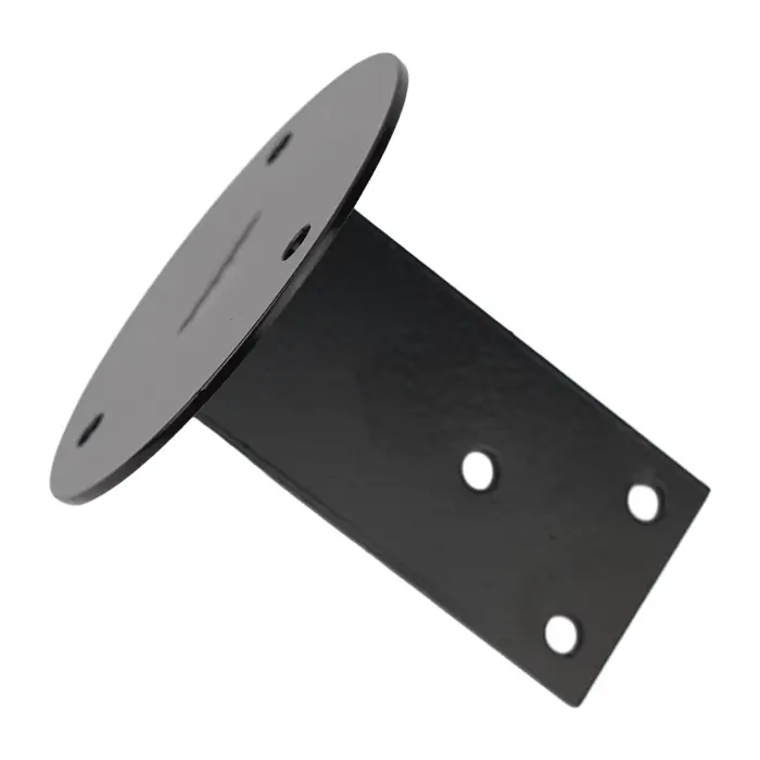 Support de main courante droit en acier inoxydable