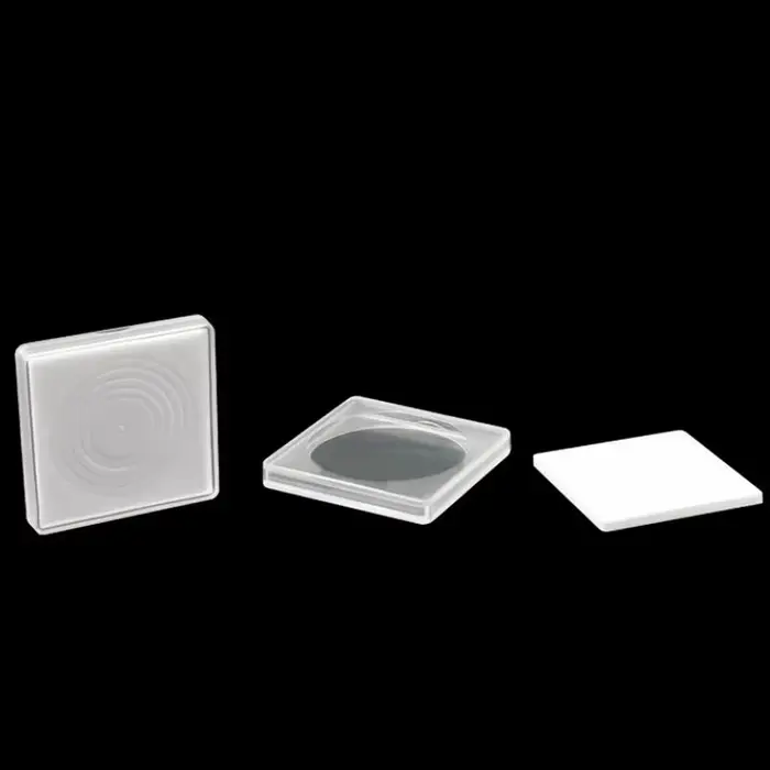 Boîte de rangement de pièces de monnaie carrée