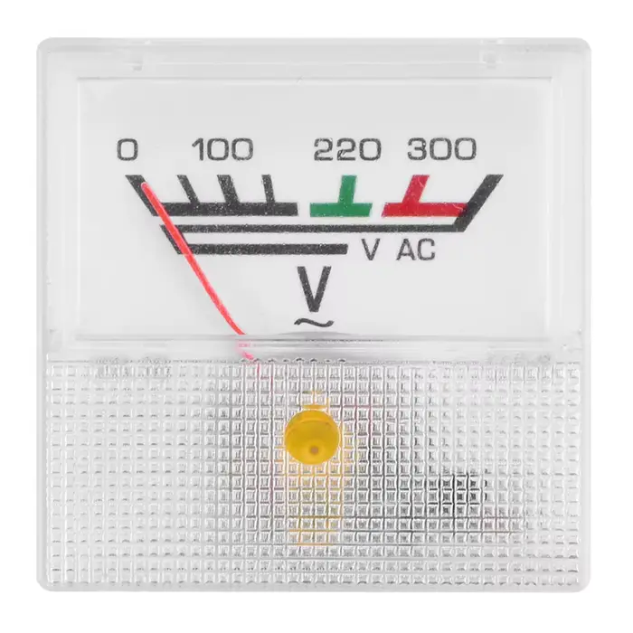 Ampèremètre DC Analogique Courant Mètre Panneau Pointeur Mécanique Type 10A 20A 30A 50A Tension Cour