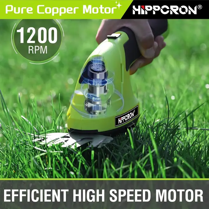 Hippcron Tondeuse à haies électrique portative 2-en-1