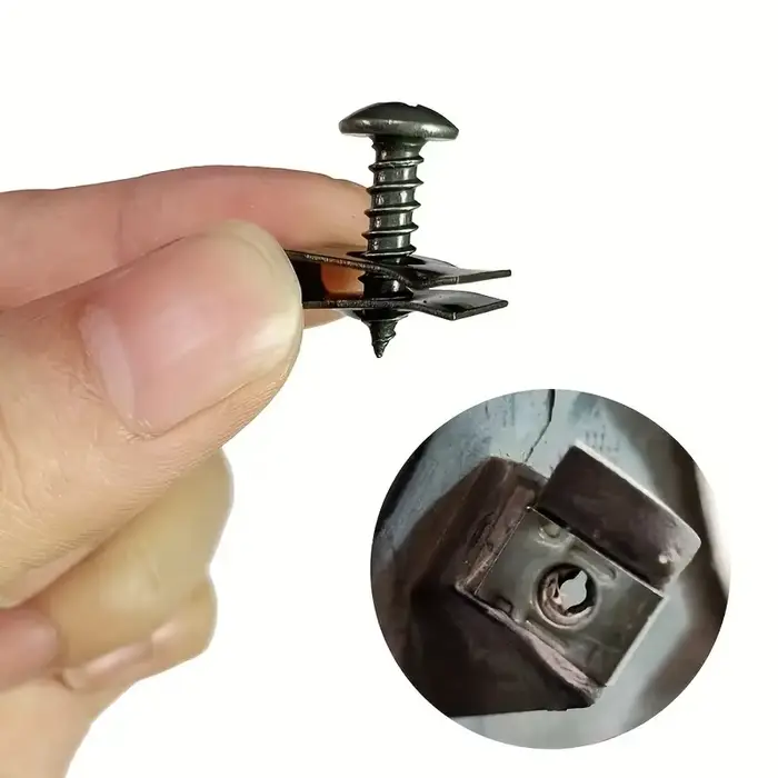 Jeu de Clips à vis métalliques pour voiture