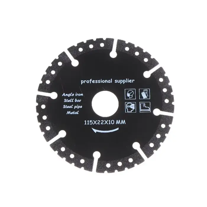 Disque de découpe pour meuleuse d'angle 125 mm, meule durable pour le travail du bois et la découpe 