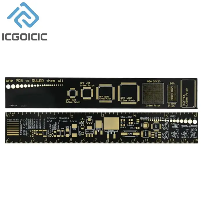 Règle PCB 5 types 9CM 15CM 20CM 25CM 30CM