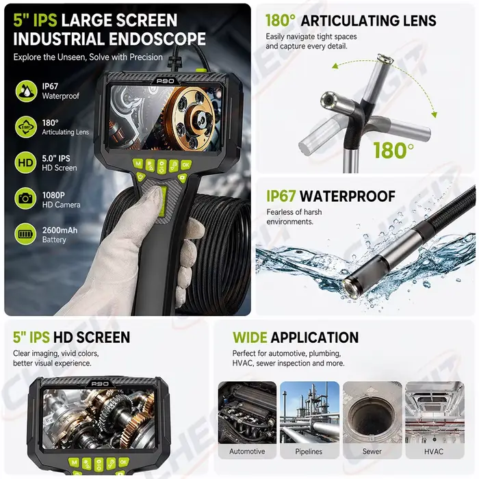 NOUVEAU 2026 Endoscope 5 pouces