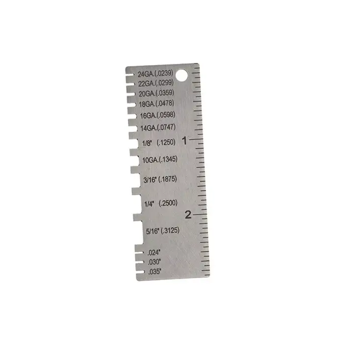 Outil de mesure de diamètre de câble, acier inoxydable antirouille et anticorrosion, jauge de fil, r