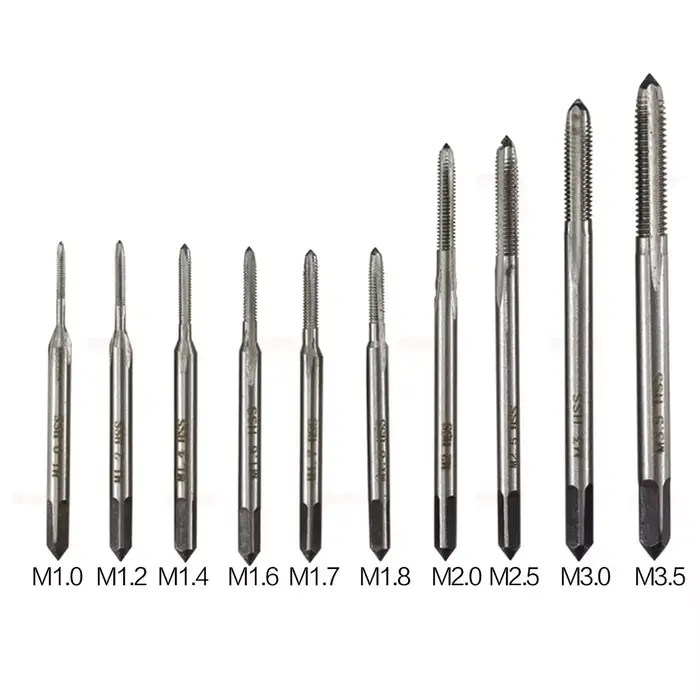 STONEGO-Perceuse à tarauder à main, 5 pièces/7 pièces, roulement en acier conique, spirale à main, p