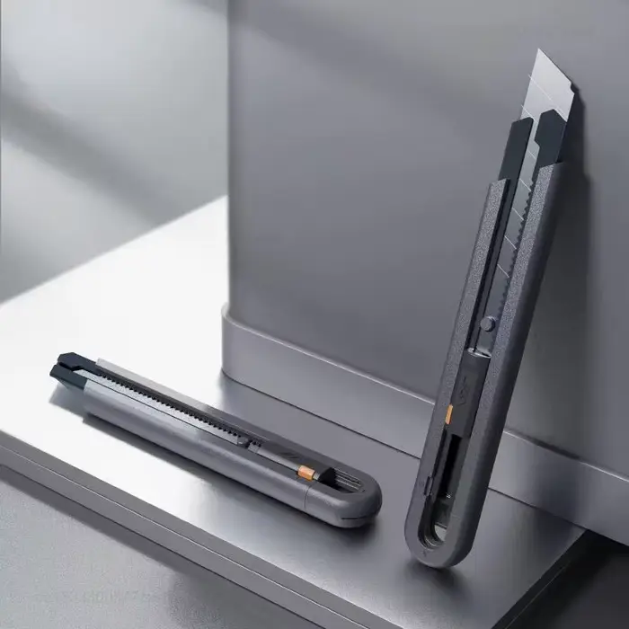 Couteau utilitaire extensible Mijia Jimihome 0,79 pouce, coupe-papier, lames en acier au carbone, co