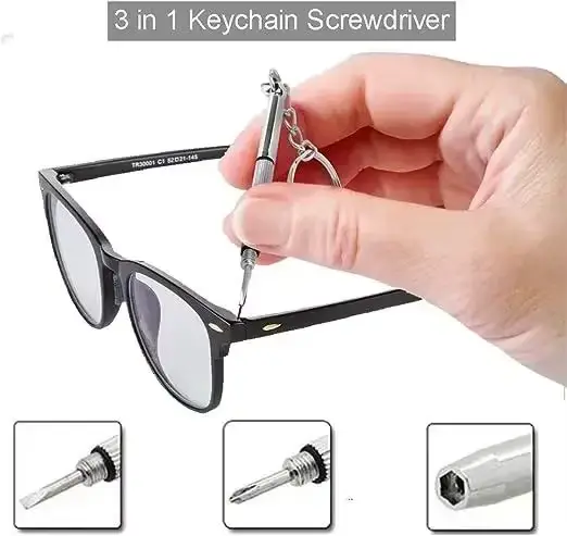 Tournevis en acier pour lunettes