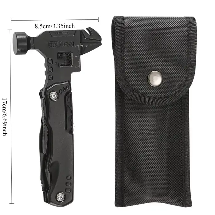 Pince pliante universelle, clé multifonctionnelle, marteau, outils à main combinés pour la réparatio