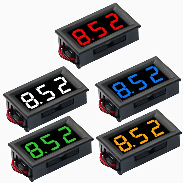 Voltmètre numérique DC 4.5V à 30V