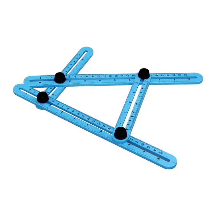 Rapporteur règle multi-angle modèle 4 outil de mesure d'angle pliant brique carrelage bois coin prod