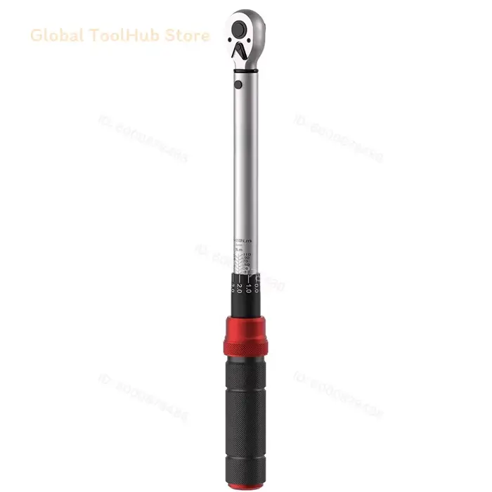 Clé dynamométrique 3/4 pouce 600-1000 Nm, 48 dents, précision de 3 %, outil de serrage robuste pour