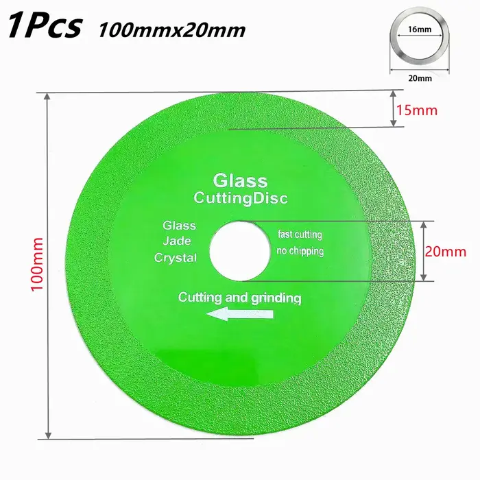 Lame de Scie Ultra-Fine en Diamant pour la Coupe du Verre, Accessoire pour Diversifier les Bouteille