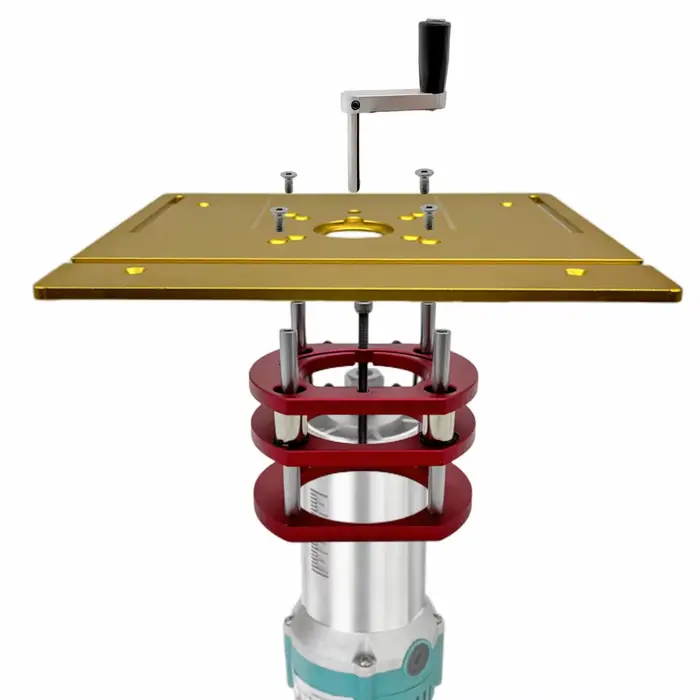 Élévateur de toupie pour moteurs de 65mm de diamètre-Table