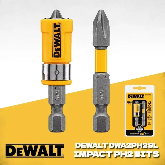DEWALT – ensemble de manchons d'embouts électriques Phillips, tournevis à Impact, ensemble d'embouts