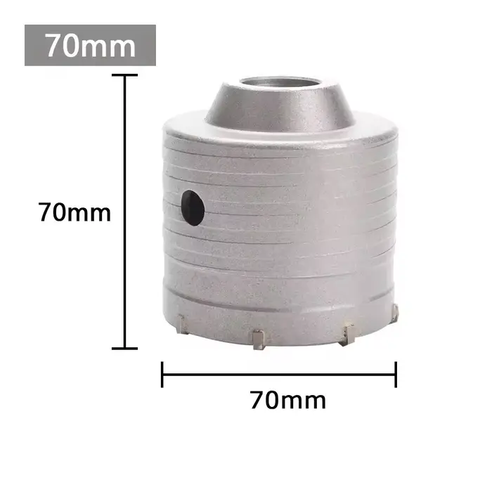1 pièce, couronne de perçage 30-150 mm pour mur en béton