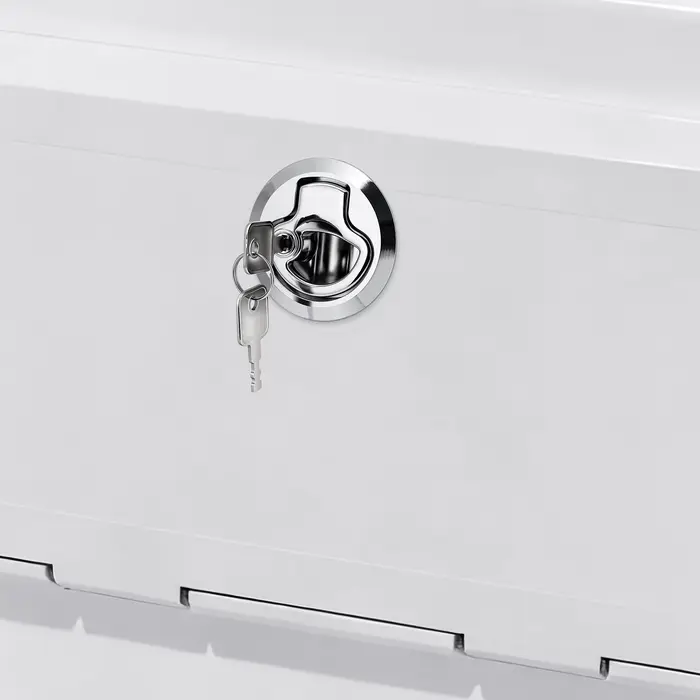 Loquet de sol en acier inoxydable de 2 pouces pour porte de camping-car