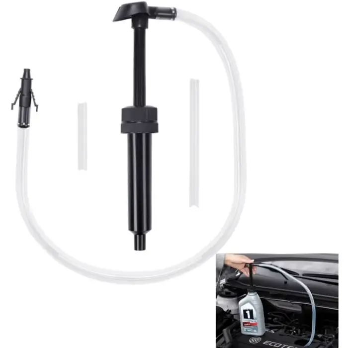 Pompe de transfert de liquide automobile noire