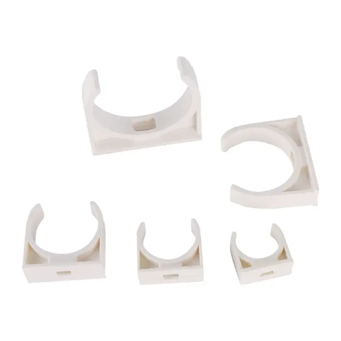 5 pièces 20/25/32/40/50mm colliers de serrage en PVC Support de tuyau d'eau connecteurs de tuyaux en