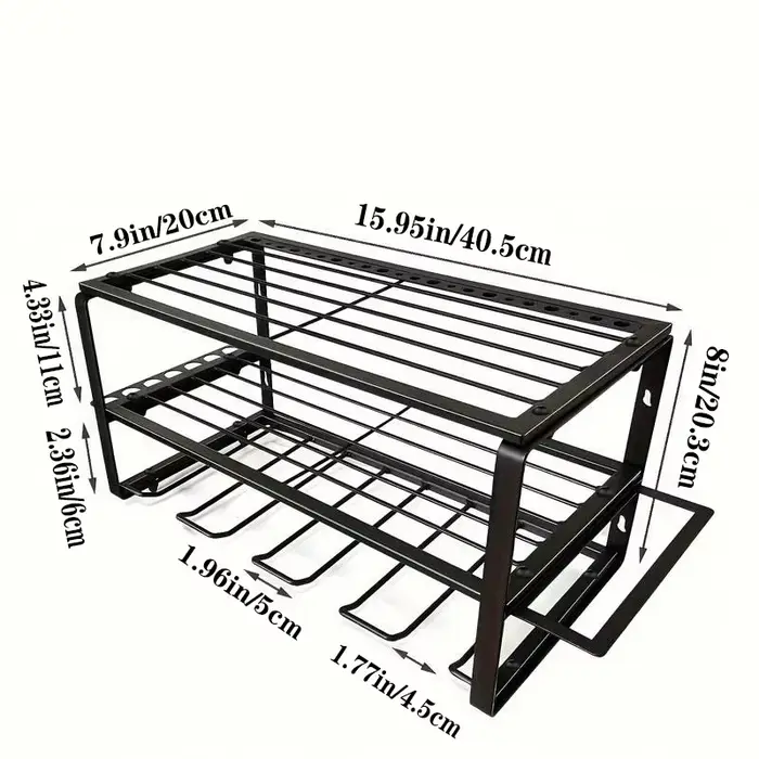 Support de rangement d'outils électriques, matériel mural, support d'outils pour perceuse électrique
