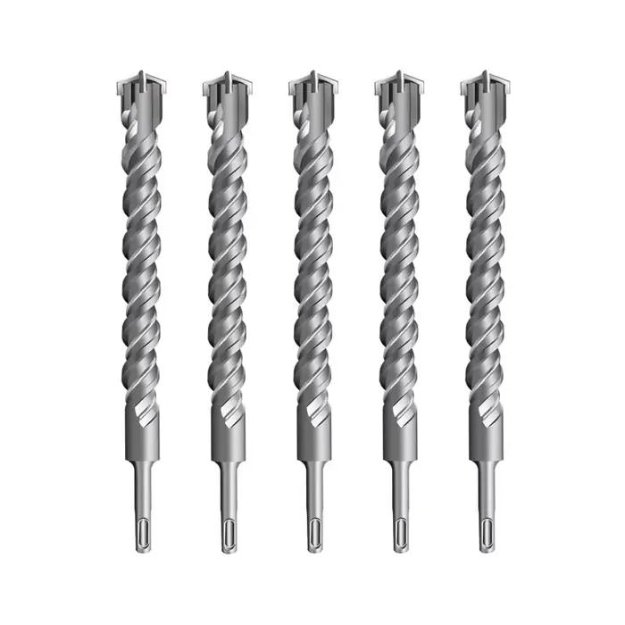 Embouts croisés 4 fraises béton SDS Plus foret 110mm 150 200 350mm500mm mur brique bloc électrique m
