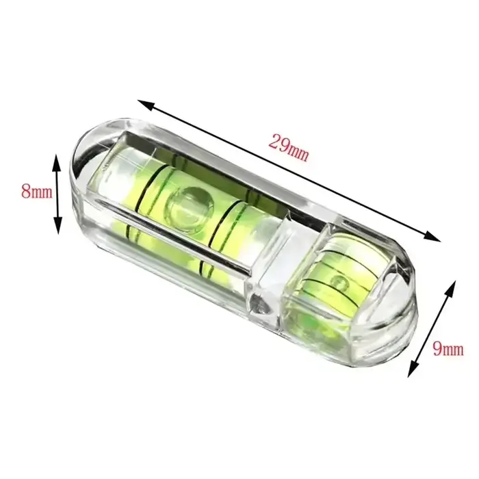 Lot de 2 niveaux à bulle portables de haute précision