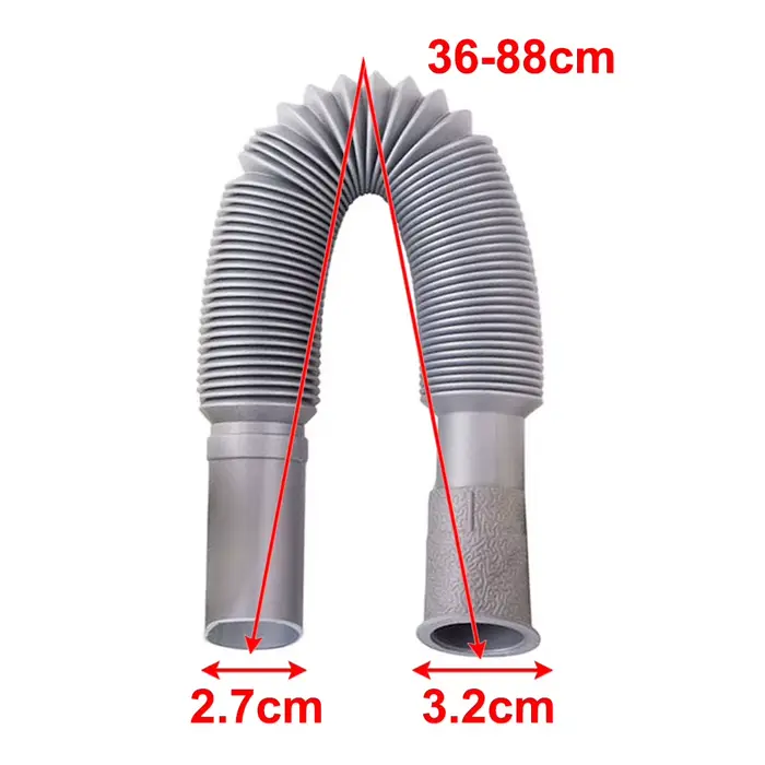 Crépine de lavabo de cuisine Flexible universelle en plastique