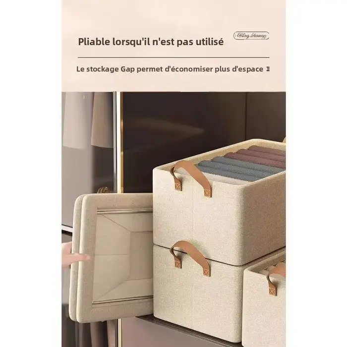 Boîte de rangement domestique