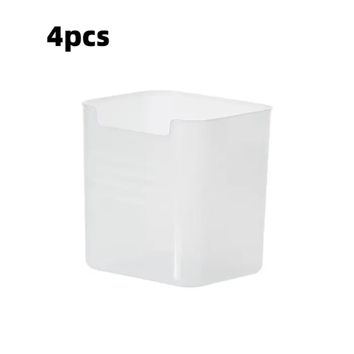 4 compartiments de rangement pour la porte latérale du réfrigérateur, avec compartiments de rangemen
