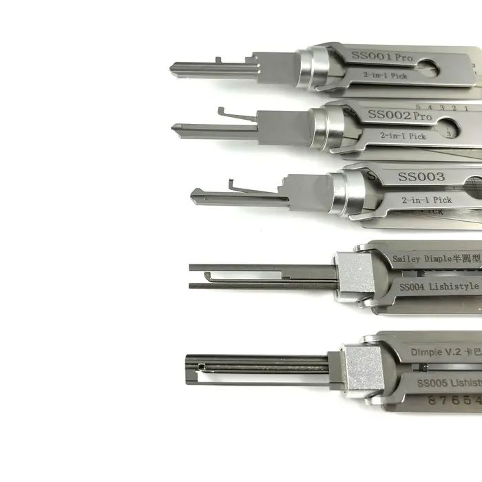 Ensemble de 5 outils de serrurier SS001 SS002 SS003 SS004 SS005