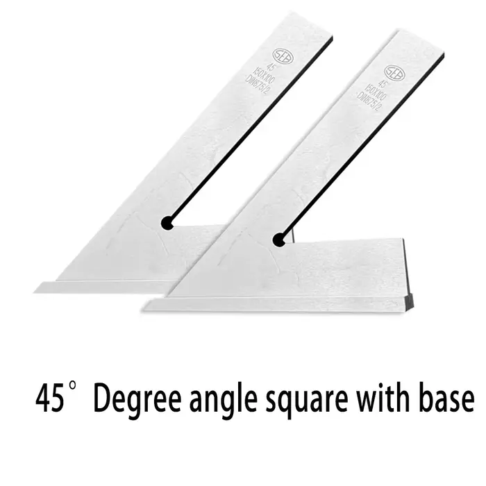 45 °   Angle de degrés carré haute précision, haute dureté, anticorrosion, résistant à l'usure, angl