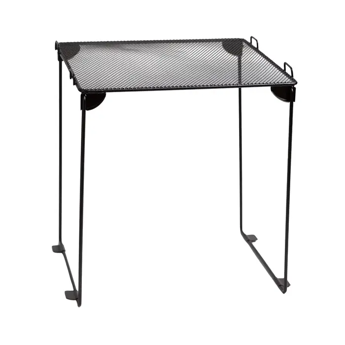 Étagère de rangement pliable en métal, empilable, pour bureau, garage et organisation de placards