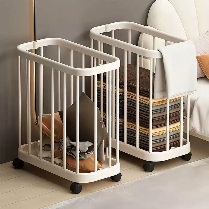 Organisateur de bac de rangement polyvalent avec roues